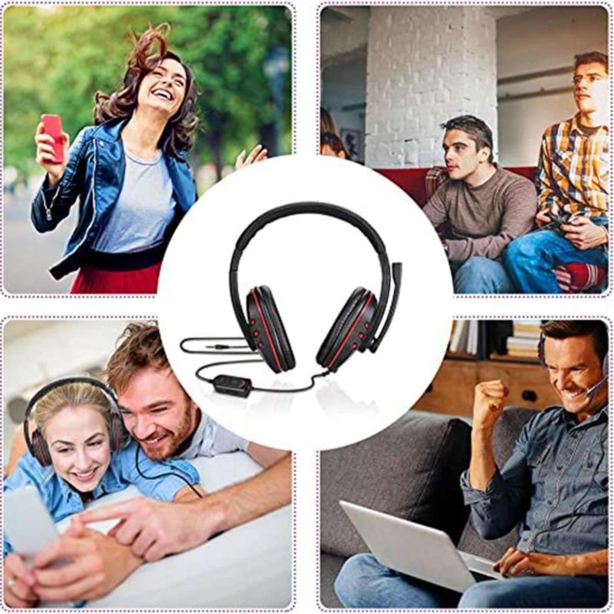 Yellow Pandora Dragon Space G3600 wired stereo gaming headset with adjustable headband and cushioned ear cups for mobile and laptop gaming.