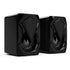 Yellow Pandora Dragon RGB gaming speakers with colorful LED lighting and sleek audio design for computer gaming setups.