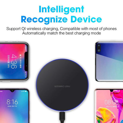 Yellow Pandora Dragon W9 30W wireless charging pad for mobile and laptops, with sleek design and compact form.