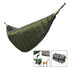 Yellow Pandora waterproof nylon camping hammock underquilt designed for outdoor camping and weather resistance.