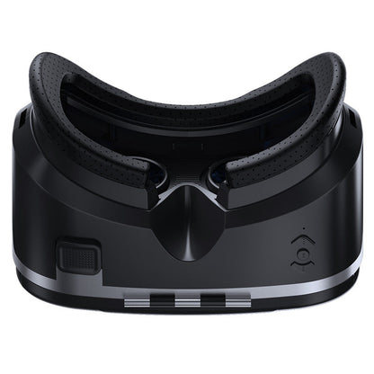 Yellow Pandora Dragon Flash VR gaming headset with controller for mobile and laptop gaming, featuring sleek design and adjustable straps.