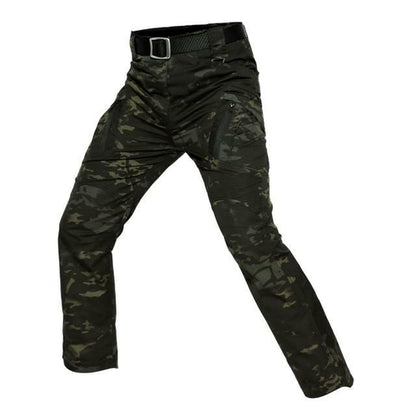 Grey Beech tactical cargo pants displayed with multiple pockets and durable fabric, designed for outdoor and tactical use.