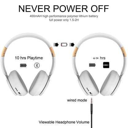 Yellow Pandora Dragon wireless Bluetooth 5.0 gaming headset with TF card slot, designed for mobile and laptop gaming.