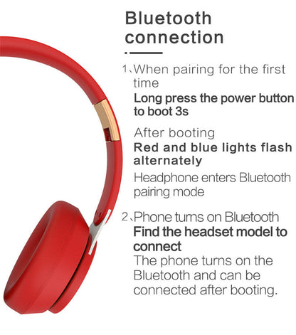 Yellow Pandora Dragon wireless Bluetooth 5.0 gaming headset with TF card slot, designed for mobile and laptop gaming.