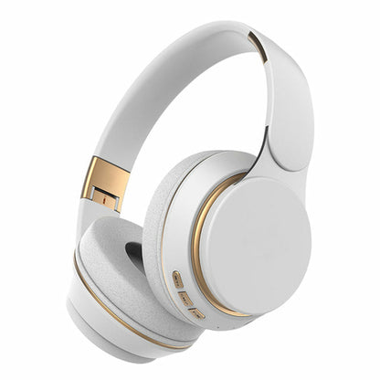 Yellow Pandora Dragon Wireless Bluetooth 5.0 gaming headset with TF card slot, mobile and laptop accessory, over-ear design.
