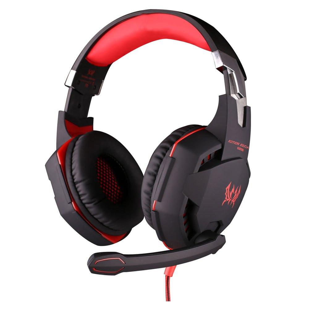 Yellow Pandora Ninja Dragon Stealth G21Z LED vibration gaming headphones for mobile and laptop gaming, with sleek design and adjustable headband.