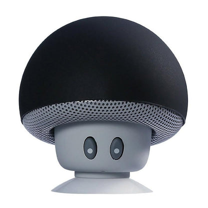 Yellow Pandora portable wireless mushroom Bluetooth speaker with built-in microphone, ideal for mobile and laptop audio.