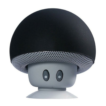Yellow Pandora portable wireless mushroom Bluetooth speaker with built-in mic, ideal for mobile and laptop audio accessories.