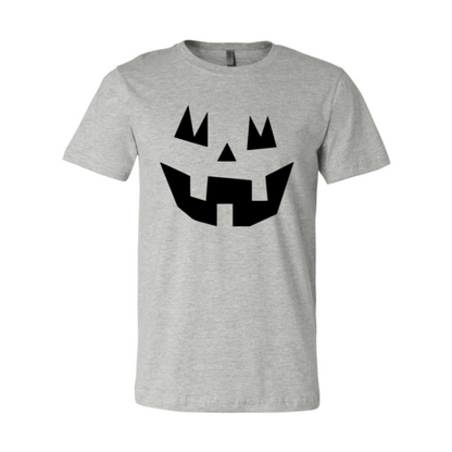 White Caeneus Halloween T-shirt featuring spooky graphic design, short sleeve casual tee for festive seasonal wear