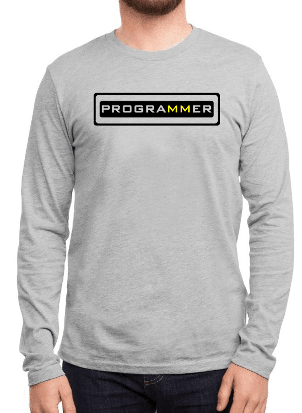 Scorpius programmer full sleeves T-shirt with printed design, casual long-sleeve T-shirt for tech enthusiasts and everyday wear.