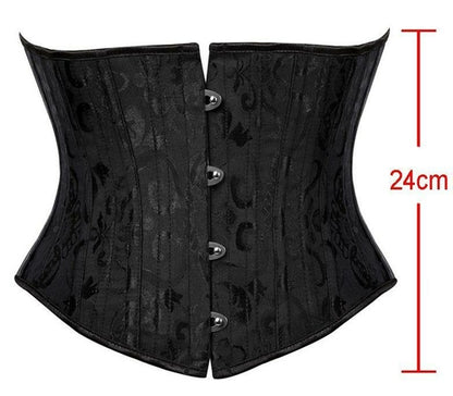 Steel bone waist cincher by Jade, women&