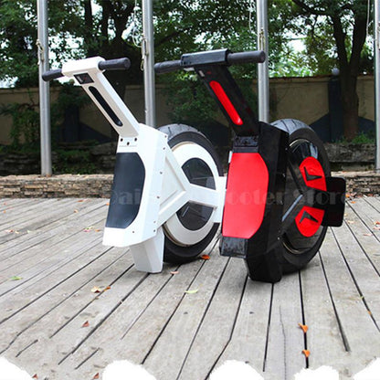 Blue Charlie Daibot electric monowheel scooter for home and garden, single-wheel electric scooter with sleek design.
