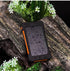 Blue Charlie 10,000mAh waterproof solar power bank with emergency battery and outdoor-friendly design for home and garden use.