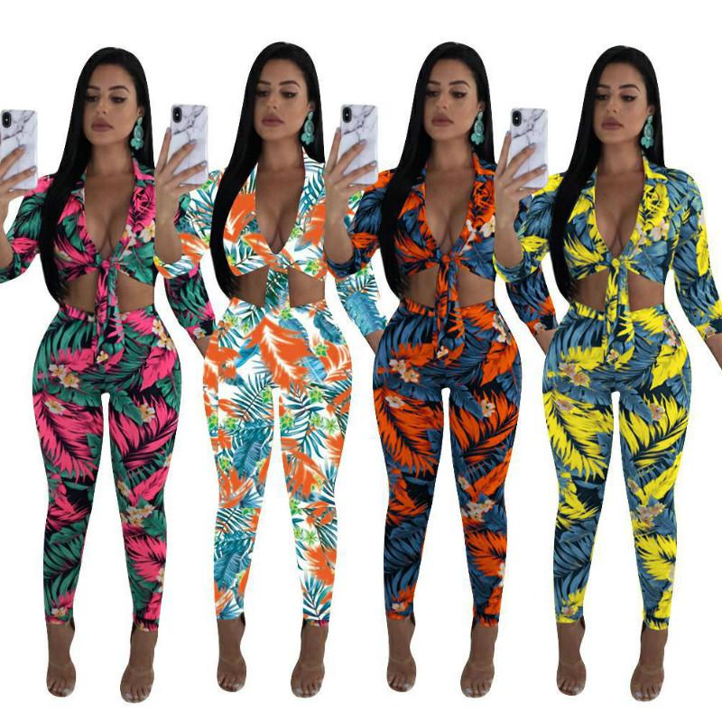 Plus size XXXL Blue Charlie floral print summer jumpsuit for women, stylish and comfortable for warm weather.