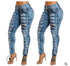 Blue Charlie jade waist hip jeans featuring a slim fit and high-quality material, ideal for stylish casual wear.