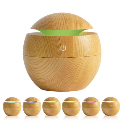 Women’s clothing from Jade, with a USB ultrasonic cool mist humidifier featuring 7 color-changing LED lights.