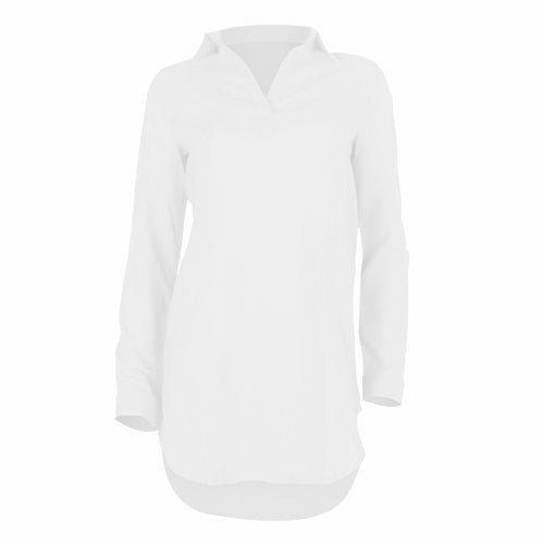 White chiffon women&