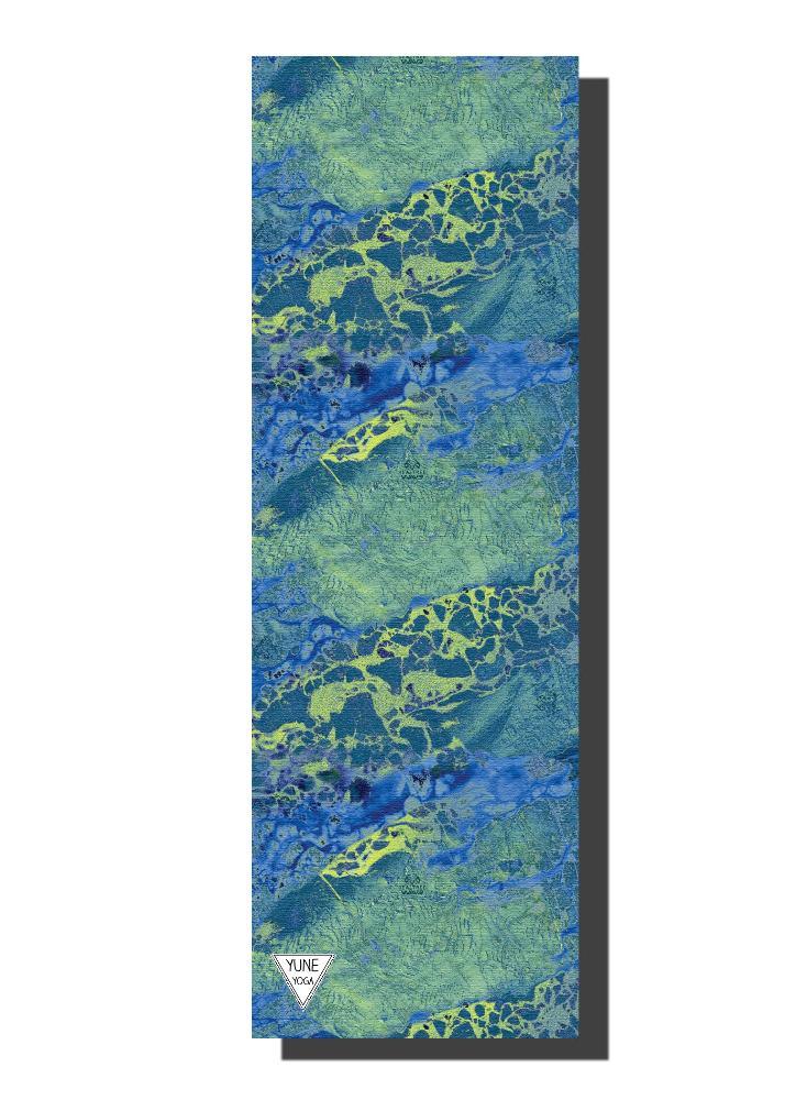 Realtree x Yune Yoga WAV3 Camo Yoga Mat – Eco-Friendly, Non-Slip 6mm PER Mat