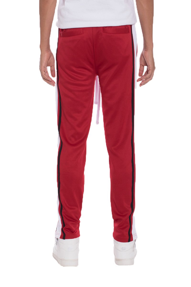 Red Lime Milo tricot sweat pants with a relaxed fit, featuring an elastic waistband and soft fabric for casual comfort.