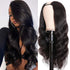 Cerise Alfie Brazilian Remy human hair U part wig with body wave texture for Black women, natural and stylish hair extension.