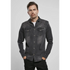 Callisto Riley denim shirt for men, showcasing classic blue denim with button closure and chest pockets.