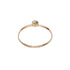 Dainty Ethiopian Opal bezel ring in 14k gold filled jewelry, showcasing a vibrant opal gemstone on a delicate band.