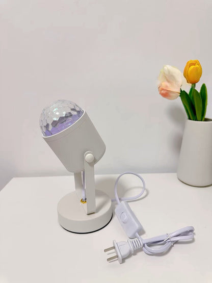 Inspecial Home Ripple Projector decorative table lamp with modern design, creating ambient night lighting for home decor.