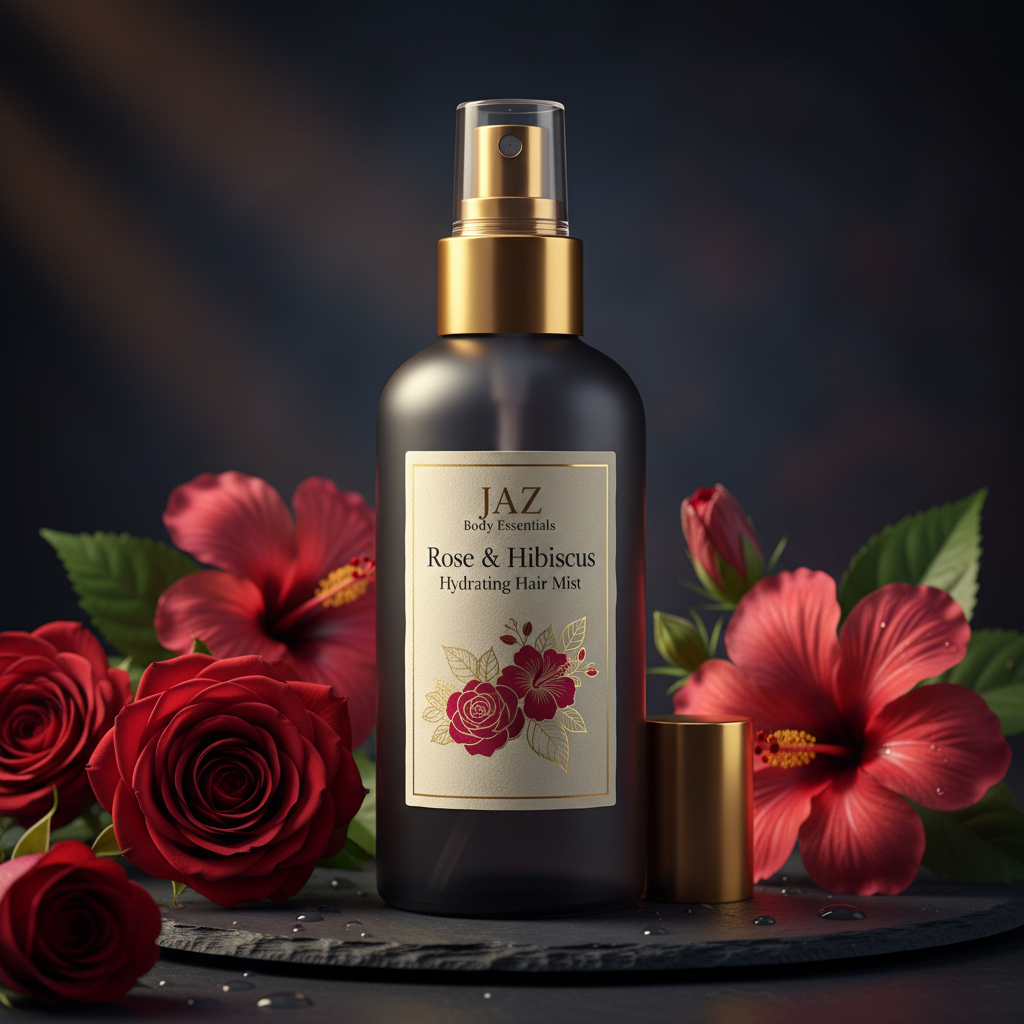 Rose &amp; Hibiscus Leave-In Hydrating Hair Mist