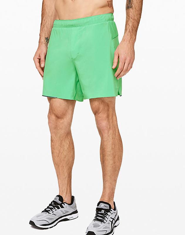 Sky Felix Tropix Green running shorts, lightweight athletic shorts with a vibrant green color and comfortable fit.
