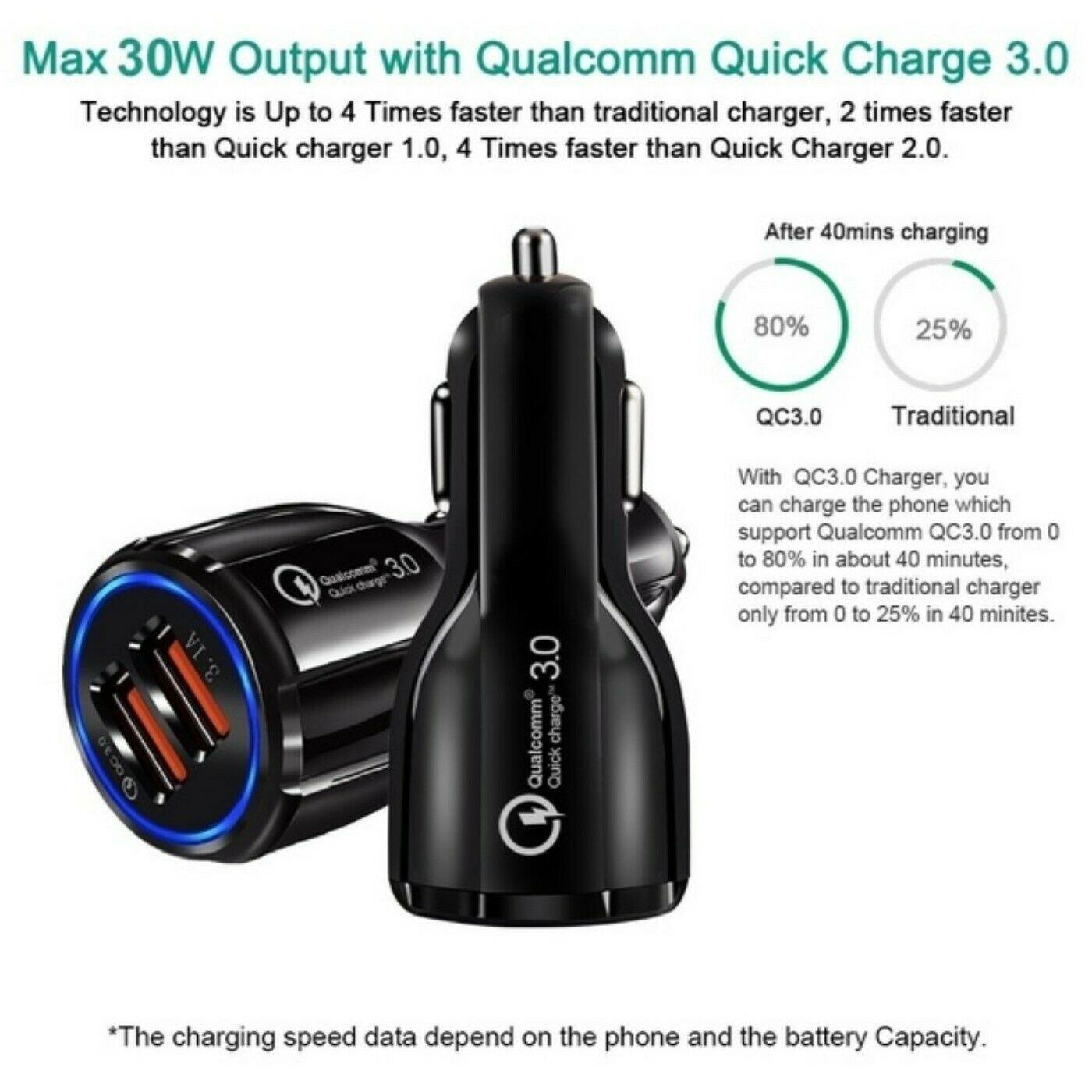 Fuchsia Electra 2-pack USB car charger adapters with 2 ports for fast charging mobile and laptop devices in a compact design