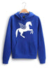 Light purple unicorn 3 women hoodie by Scorpius featuring a cozy sweatshirt design with a unicorn graphic.