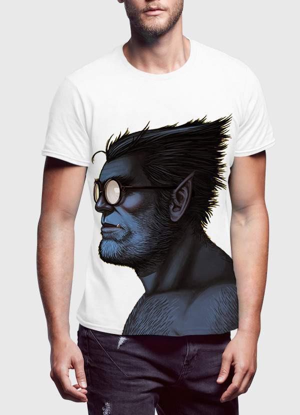 Scorpius Beast Portrait T-Shirt featuring a detailed graphic of a fierce beast&