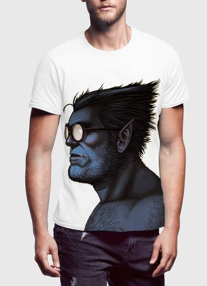 Scorpius Beast Portrait T-Shirt featuring a detailed graphic of a fierce beast&