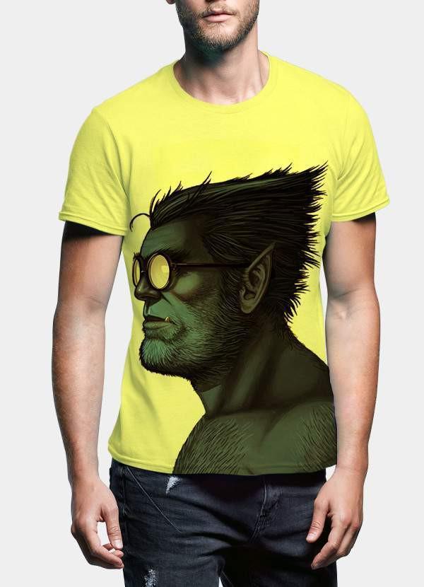 Scorpius Beast Portrait T-Shirt featuring a detailed graphic of a fierce beast&
