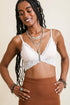Ivory scallop lace bralette from Periwinkle Aether&