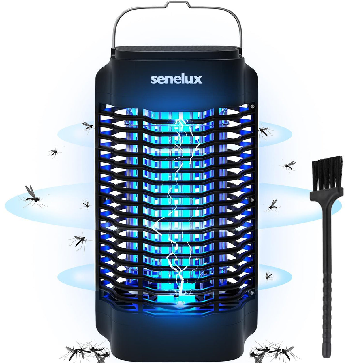 Senelux Bug Zapper, Electric Mosquito Zapper for Indoor and Outdoor 18W, 4200V Insect Fly Pest Trap