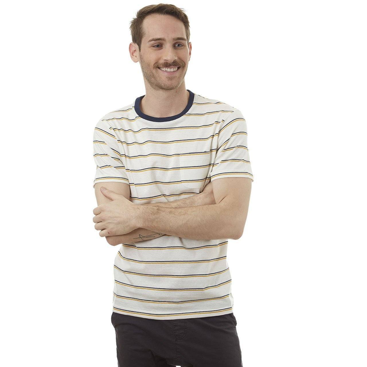 Yellow Florence Edgar striped men&