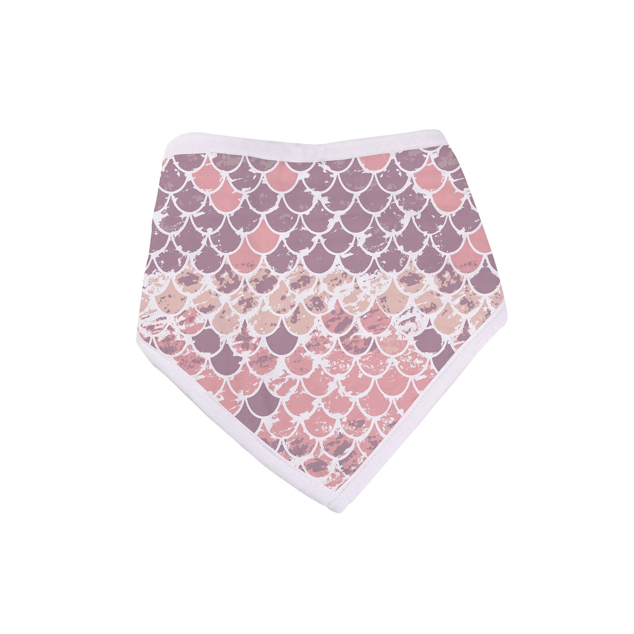 Lavender Charlie Under The Sea bamboo bandana bib 4-pack for kids and babies, featuring colorful ocean-themed designs.