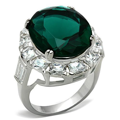 Sterling silver SS007 ring by Turquoise Tiger, showcasing a sleek, polished design in stainless steel jewelry.