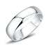 Silver 925 Sterling Silver Ring from Turquoise Tiger with a sleek, smooth band, no stones, in a close-up view.