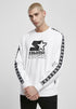 Callisto Starter Logo Taped Crewneck sweatshirt with taped collar and logo detail, in a casual sweater style.
