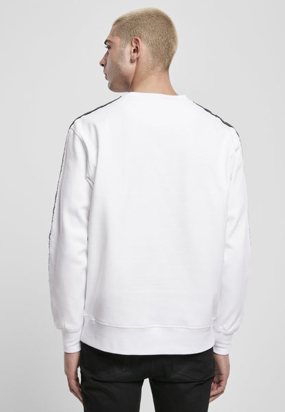 Callisto Starter Logo Taped Crewneck sweatshirt featuring a taped neckline and printed logo, in a casual sweater style.