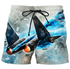 Sky Felix SU-27 Flanker digital painting T-shirt featuring detailed aircraft design on a stylish short-sleeve tee.