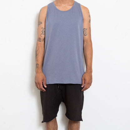 Lime Milo BASIC Tank top, sleeveless casual tank in soft fabric, displayed flat with a neutral background.