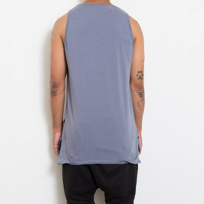 Lime Milo Basic Tank top in black, sleeveless design, soft fabric, and classic fit, suitable for casual wear and layering.