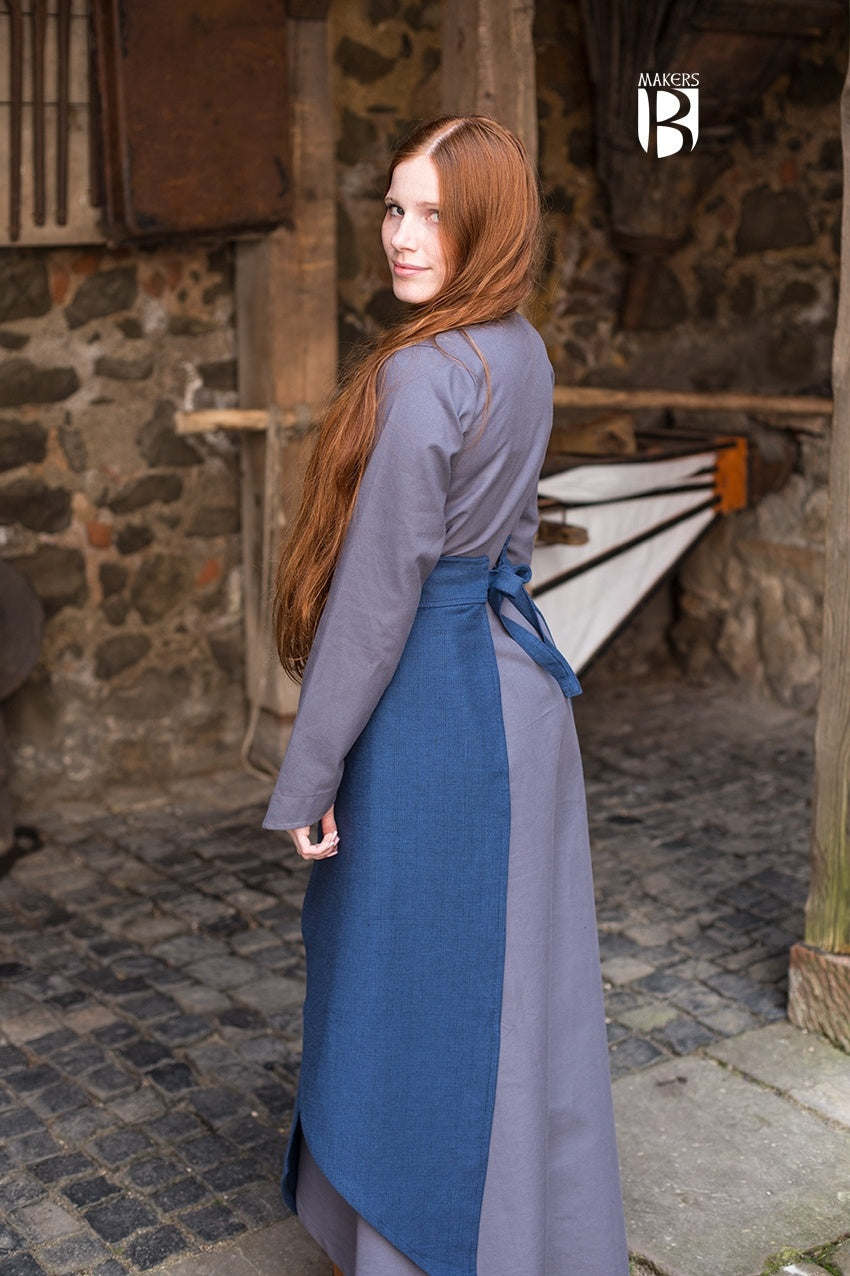 Azure Briseis Tharya Blue skirt for festivals and parties, featuring vibrant blue fabric and stylish design.