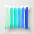Ocean blue decorative pillow from Scorpius featuring soft fabric and plush filling, perfect for home decor and comfort.