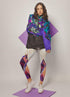Sky Felix Tipi Mountain Leggings featuring a colorful mountain design on comfortable T-shirt material.
