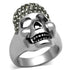 High polished stainless steel ring from Turquoise Tiger, showcasing a sleek, shiny finish without plating.