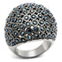 High polished stainless steel jewelry piece by Turquoise Tiger, showcasing a sleek, reflective surface without plating.